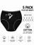 Picture of 5 PACK COTTON BRIEFS ALL DAY COMFORT BLACK